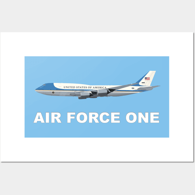 Air Force One Wall Art by Wayne Brant Images